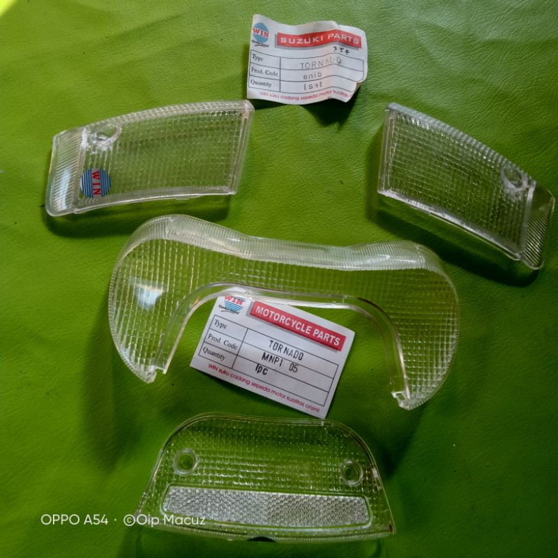 mika lampu sein stoplamp Suzuki tornado Shogun kebo putih