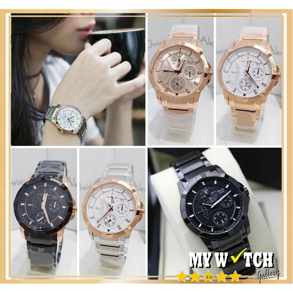 Jam Tangan Alexandre Christie / Alexander Wanita AC 2879 BF Original Diameter 3,6 cm
