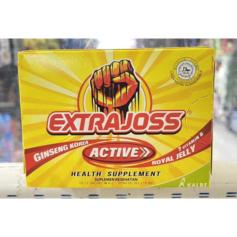 

Extrajoss sachet isi 10 sachet