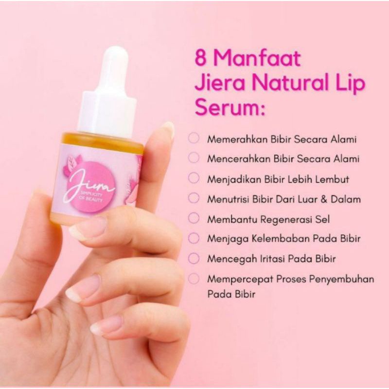 Lip Care Jiera 10ml &amp; 20ml