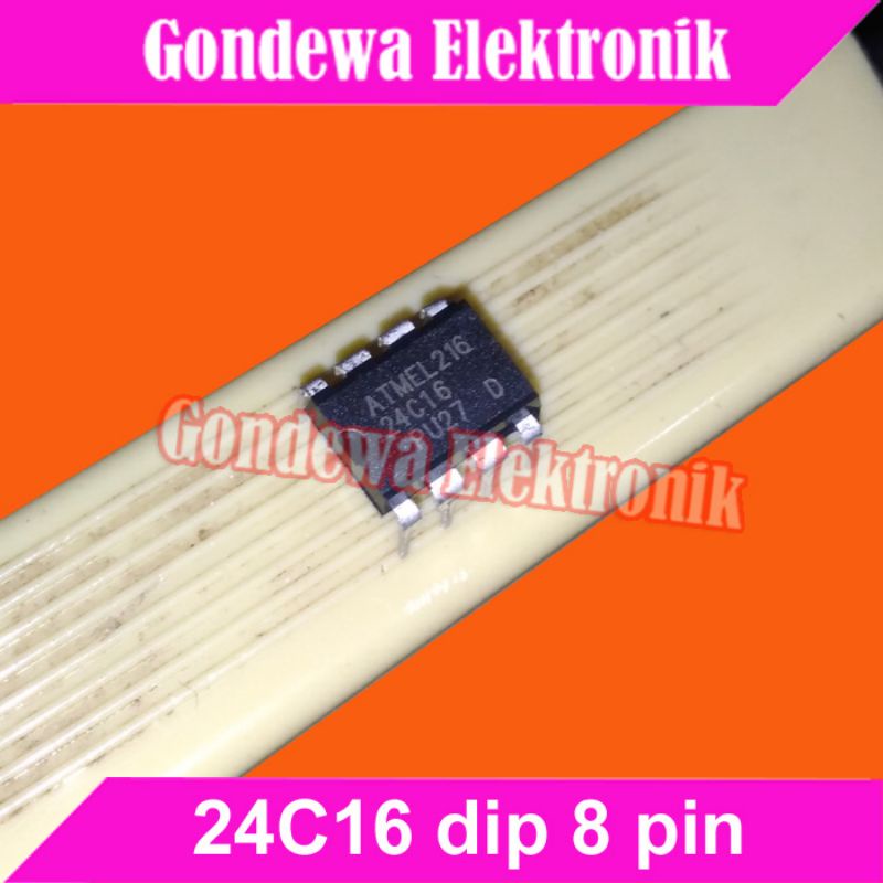 24C16 AT24C16 dip 8 pin IC memori