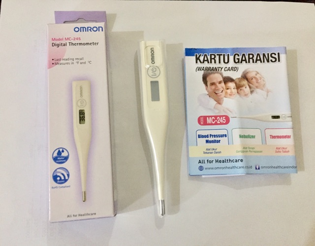 Thermometer Digital Omron MC -245 / Termometer Digital Omron / Alat Cek Suhu Badan Omron