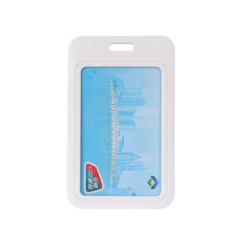 Holder Kartu Nama / Identitas DIY Motif Bunga Warna Putih Untuk Koper