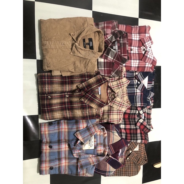 borongan flannel