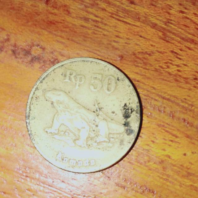 Uang koin kuno 50 rupiah