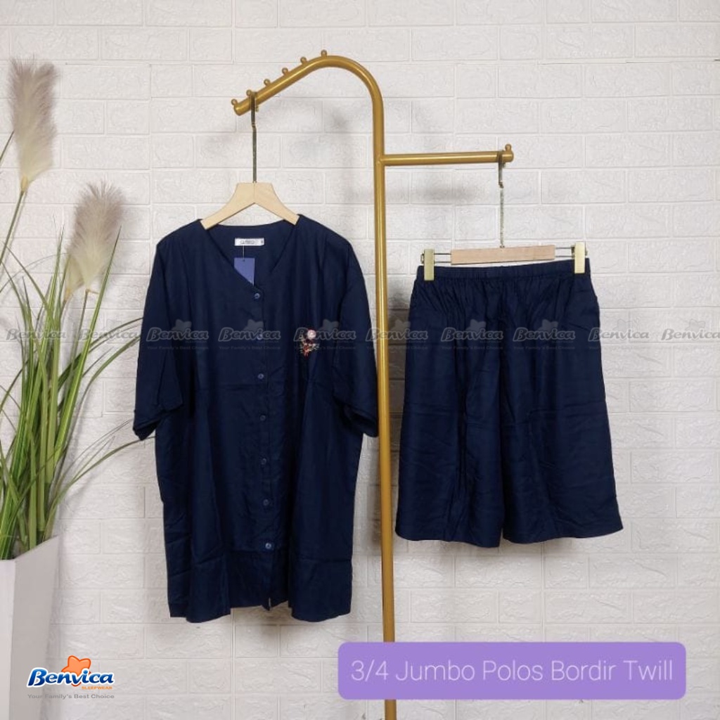 BAJU TIDUR RAYON TWILL PREMIUM JUMBO