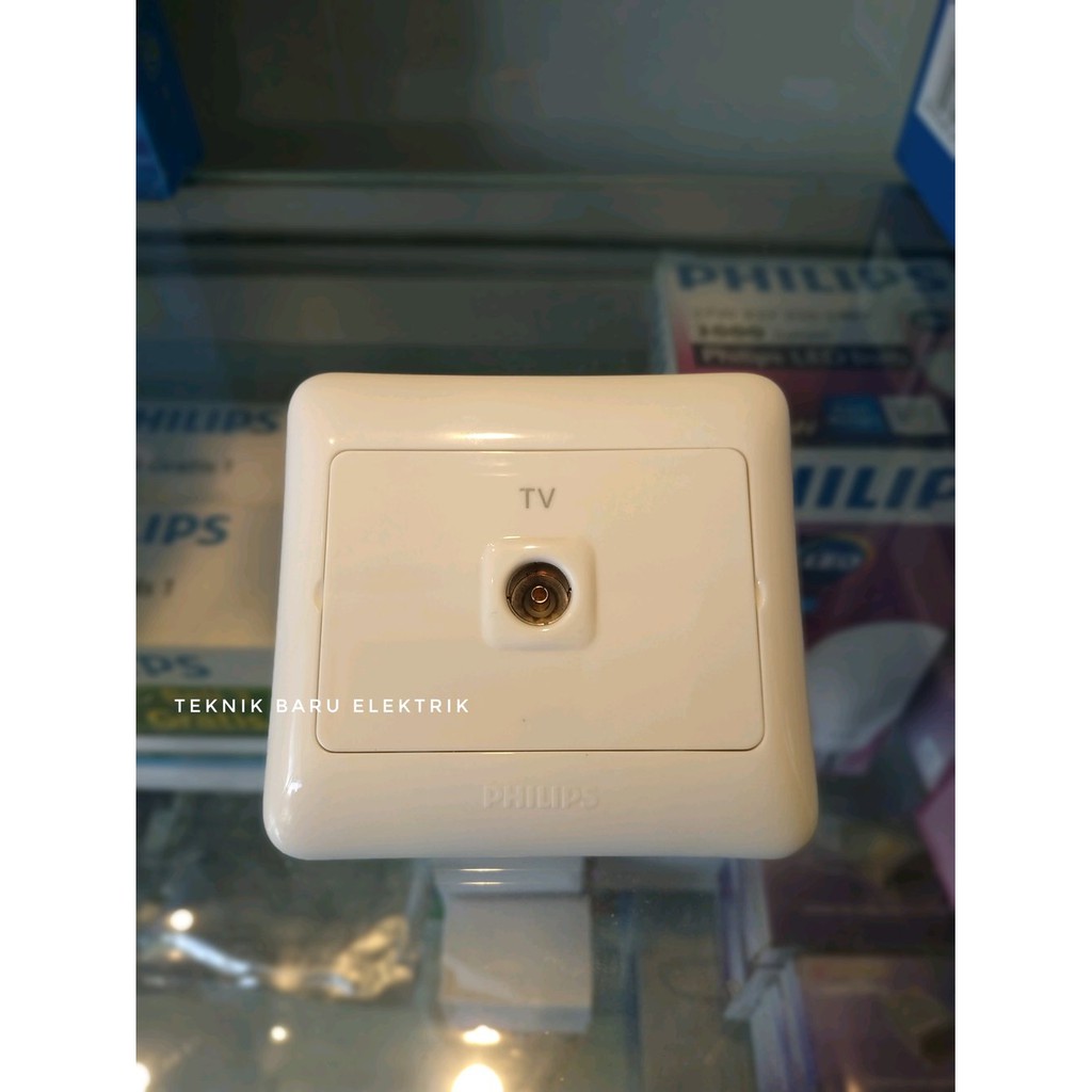 Dijual Outlet tv Philips - faceplate tv Philips - stopkontak tv - colokan tv Philips antena Limited