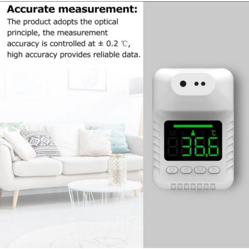 Thermometer Infrared Non Contact Thermogun - Thermometer Infrared K3X Non Contact