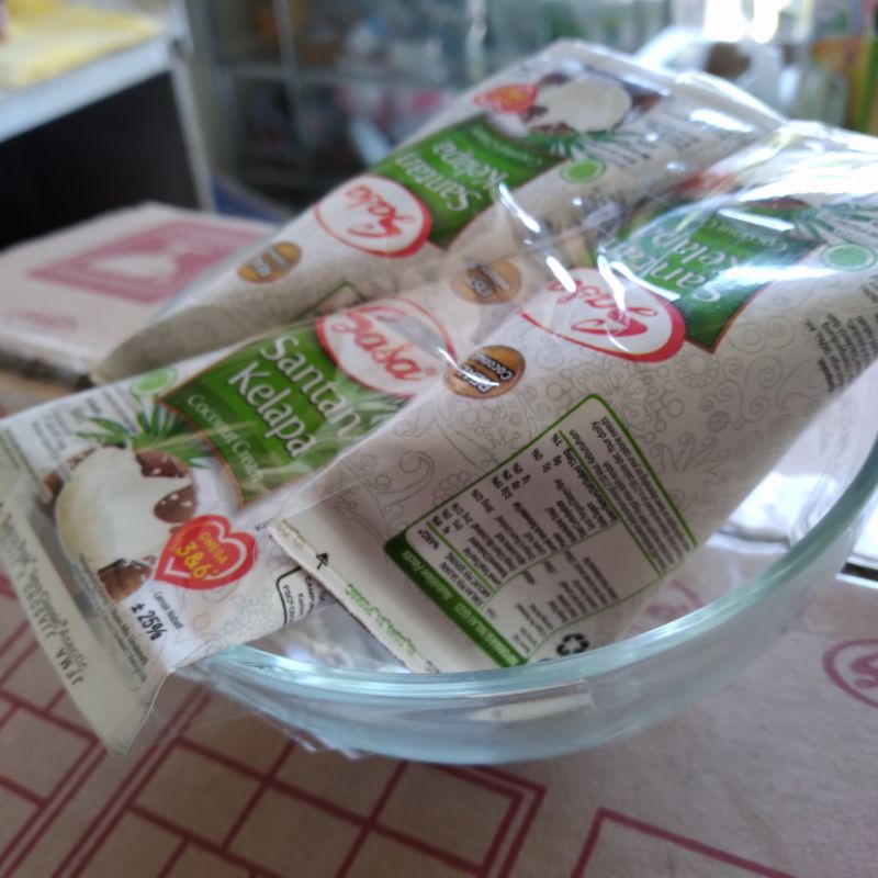 

beli 3pcs santan sasa bonus mangkok