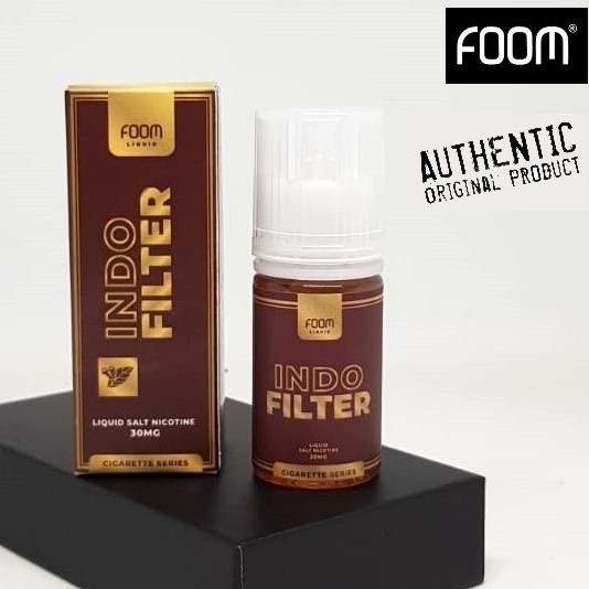 FOOM INDO FILTER SALT NIC LIQUID SALTNIC 30ML 30MG BY FOOMLAB