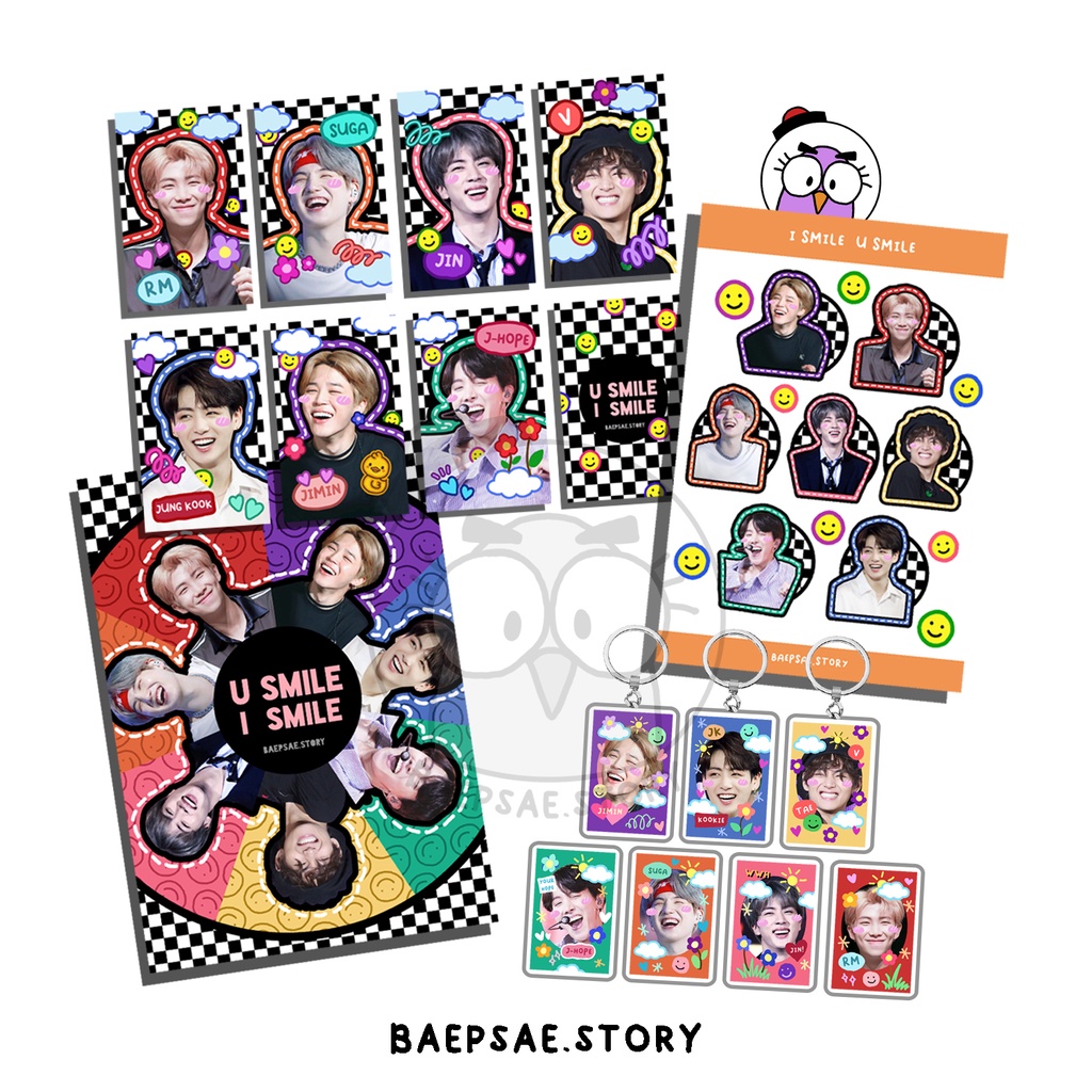

Bangtan U Smile I Smile (ARTPRINT & STICKER)