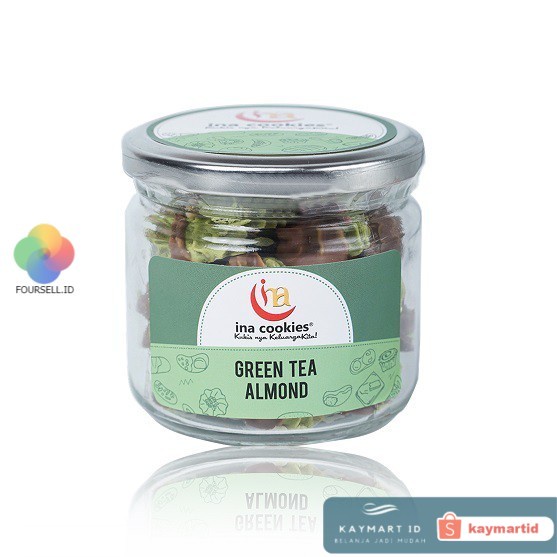 

Ina Cookies - Almond Green Tea JAR Ina Cookies Kue Kering Oleh Oleh Bandung