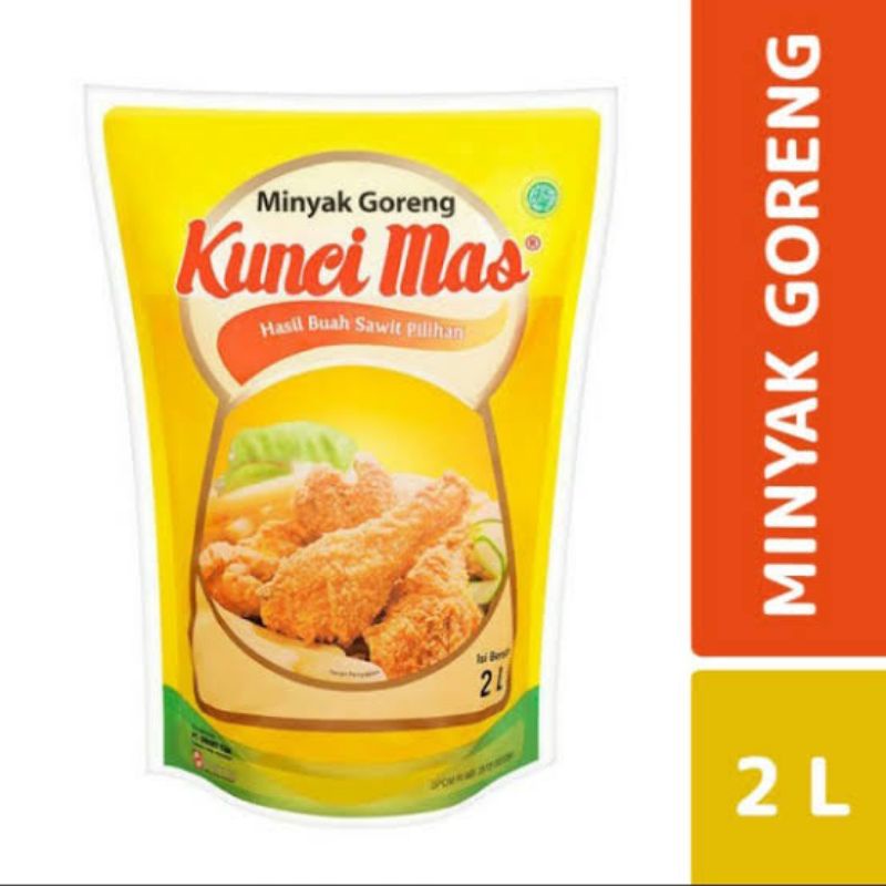 

Minyak goreng Kuncimas 2 lt