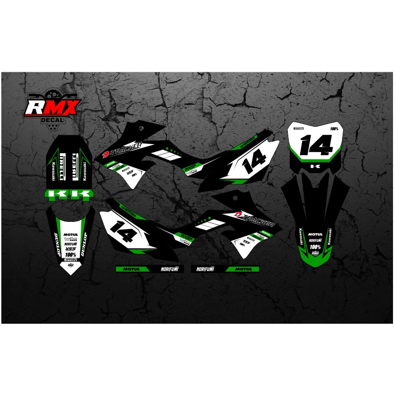 DECAL DTRACKER FULLBODY (005) DEKAL STIKER D-TRACKER DTX 150 SE 2016 2017 2018 2019 2020 2021 2022 H