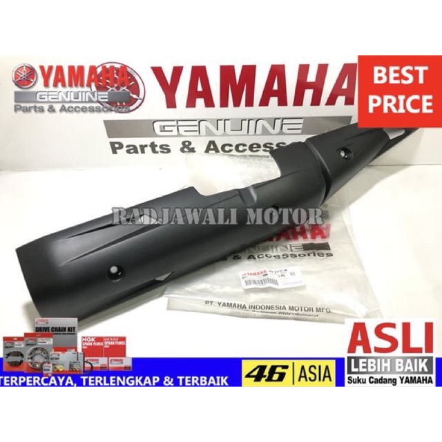 Cover pelindung knalpot mx king tameng knalpot jupiter mx king original yamaha