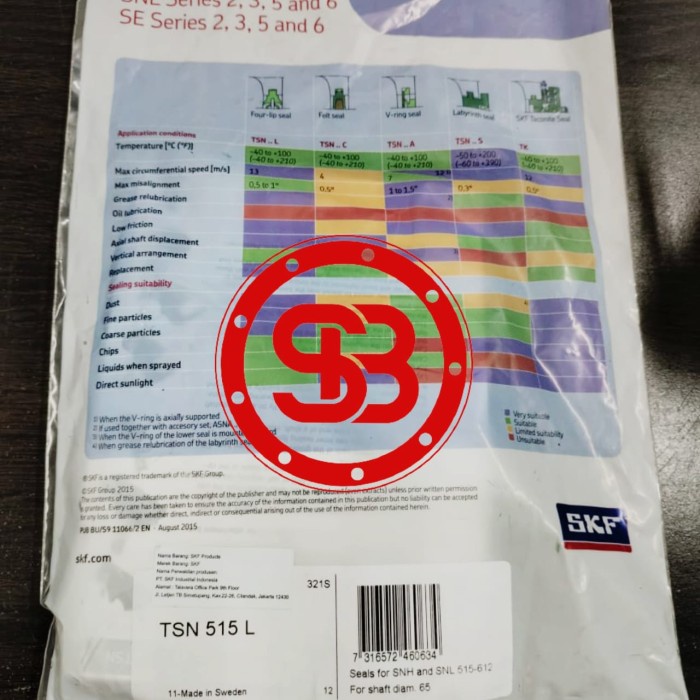 FLET SEAL TSN 515 L SKF ORIGINAL