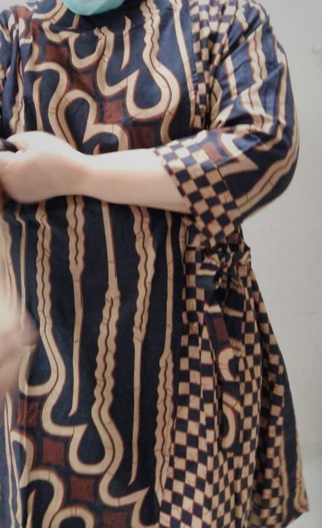 Xxxl Ld 120 Cm Tunic Genes Ziggy Tali Tunik Batik Cewek Tunic Batik Wanita Seragam Batik Kerja Batik