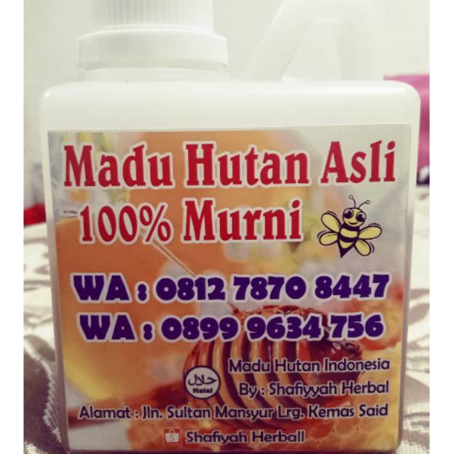 

madu hutan asli