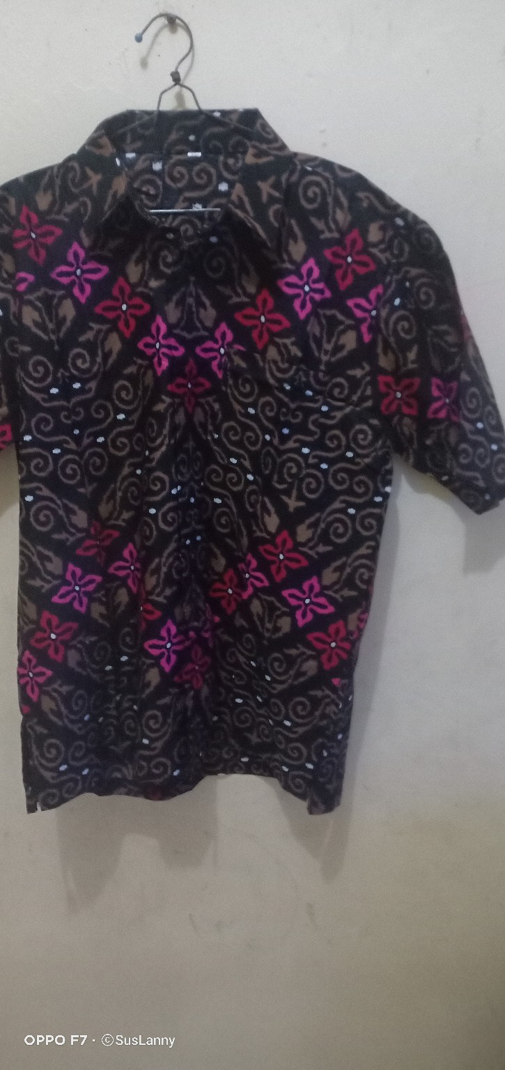 Batik Kalongan | Kemeja Batik Printing Lengan Pendek