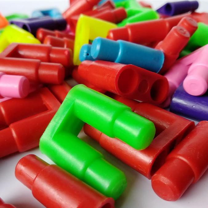 LEGO INDONESIA ROKET BESAR MAINAN EDUKATIF JADUL 90AN BONGKAR PASANG