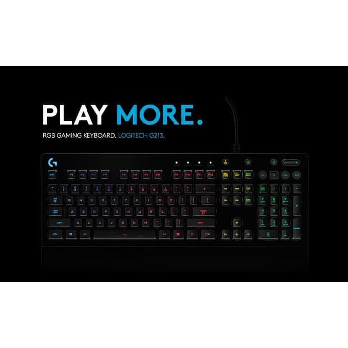 GAMING KEYBOARD LOGITECH G213 PRODIGY RGB