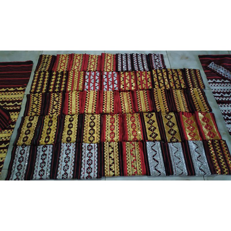 Bisban / Selendang Tapis Lampung Motif Abung Murah-3