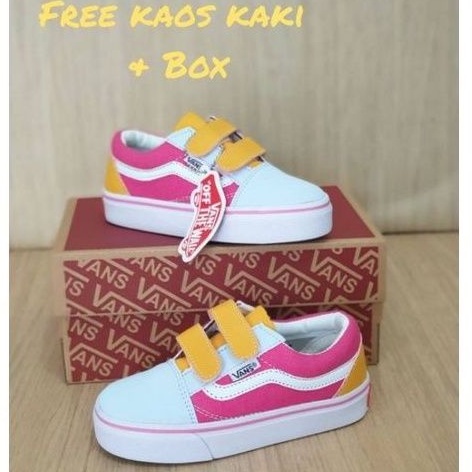 SEPATU VANS ANAK MOTIF WARNA SEPATU ANAK PEREMPUAN PREMIUM QUALITY