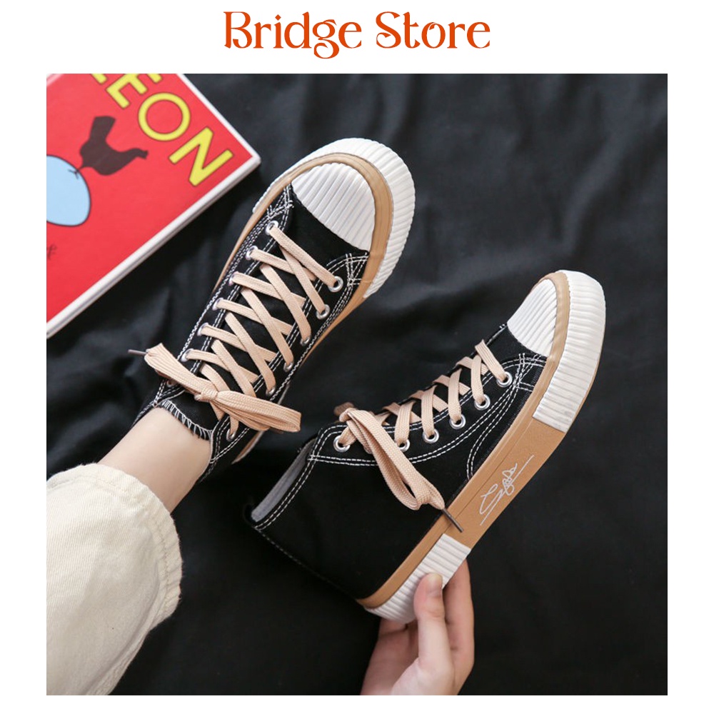 Sepatu Sneakers BootKets Wanita Korean Style Terbaru  CNF-0001 HIGH IMPORT