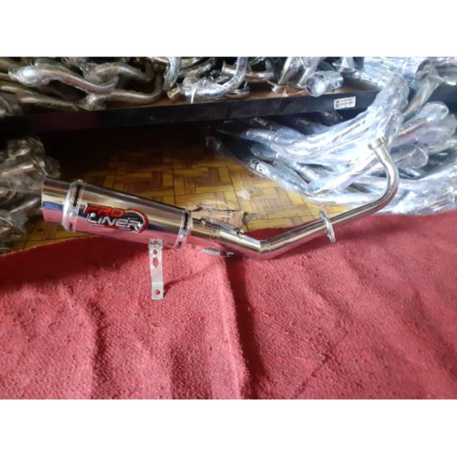 Knalpot racing proliner mio sporty mio smile mio karbu