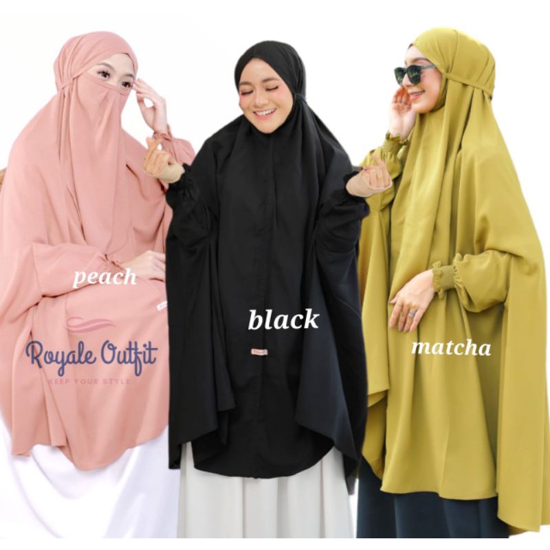 Zenhia khimar cocok untuk umroh