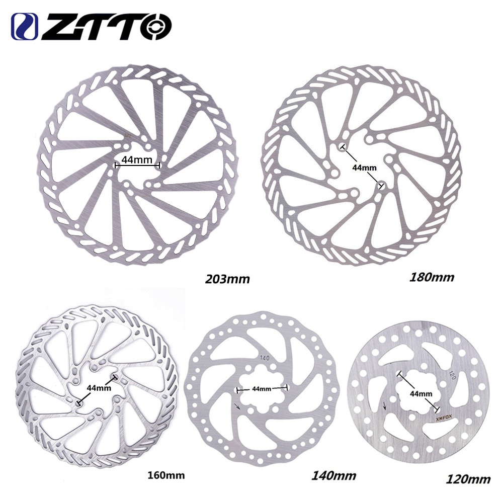 YGRETTE - ZTTO ROTOR CAKRAM PIRINGAN REM SEPEDA 6 Inci Disk Rem Sepeda Rotor Disk MTB Sepeda Bagian 120Mm/140Mm/160Mm/180Mm/203Mm G3 Rotor MTB Disk