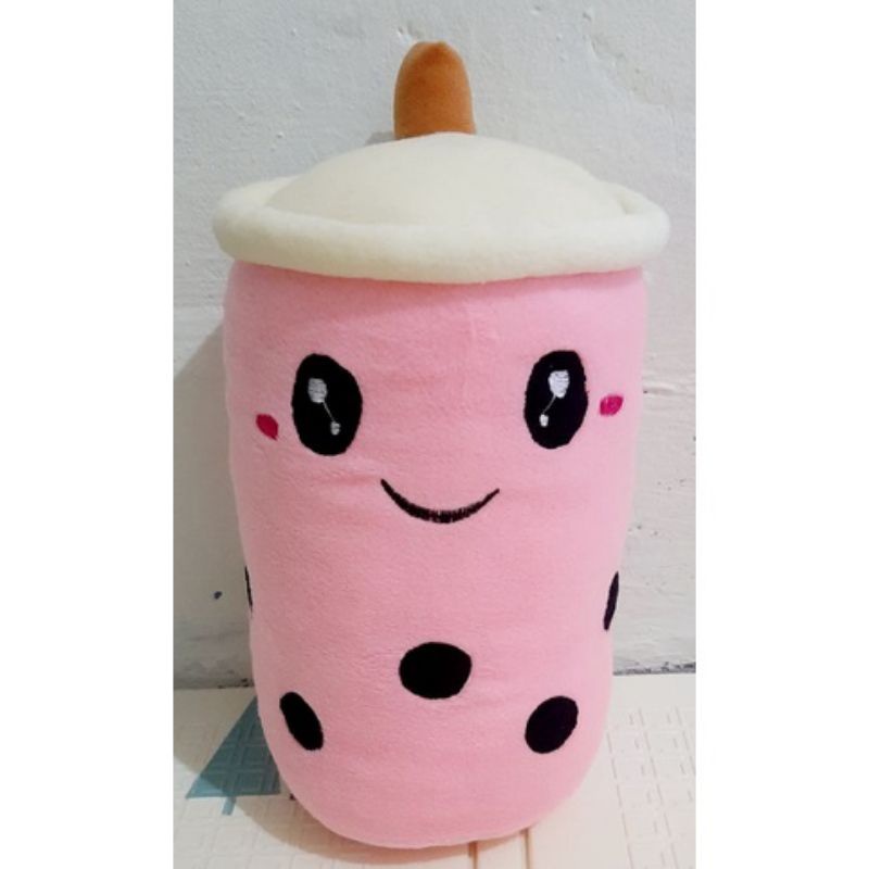 boneka Boba viral milk tea / boneka Boba ukuran 25 cm termurah kualitas bagus