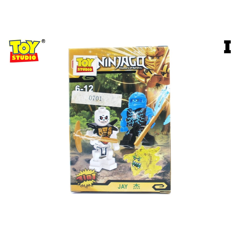 Mainan Anak Toy Studio Ninja Go + Ghost /5Asst