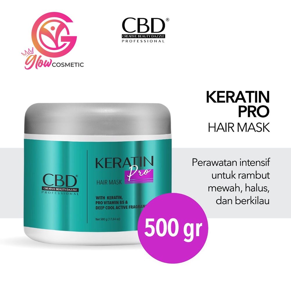 CBD KERATIN PRO DAILY HAIR MASK 500GR