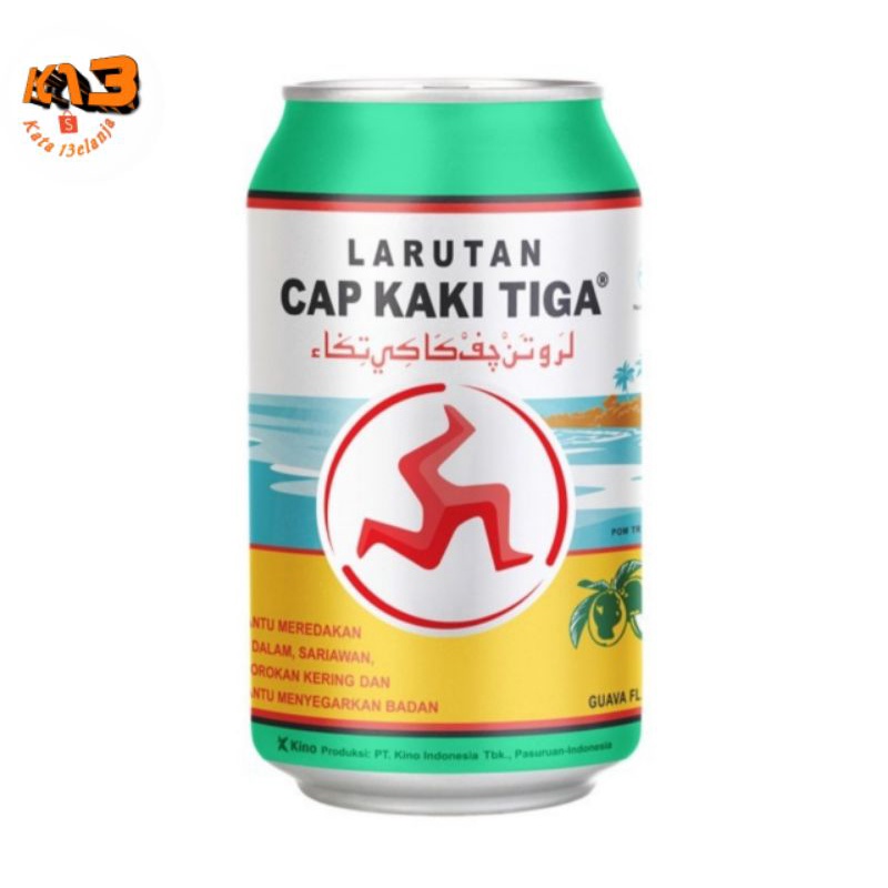 

Cap Kaki Tiga Rasa Jambu kaleng 320ml