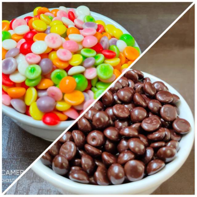 

Choco Chips Rainbow chips Lagie coco chip choco cip coklat bulat kecil sprinkle 100gr