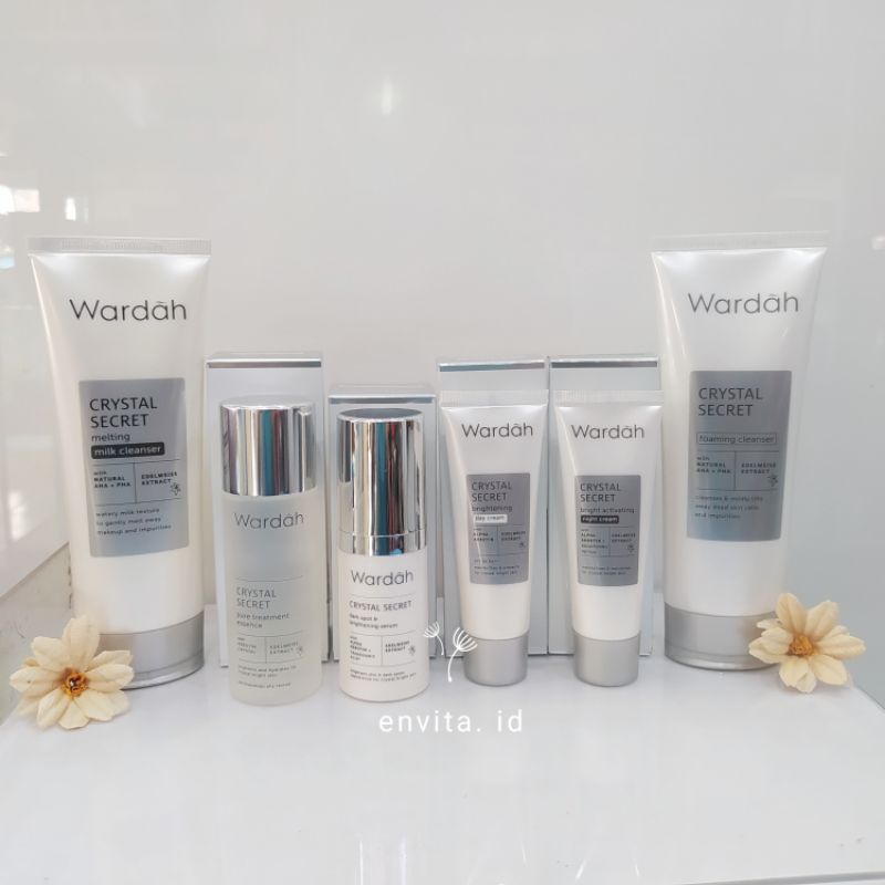 Wardah Crystal Secret 1 Paket 6 Produk