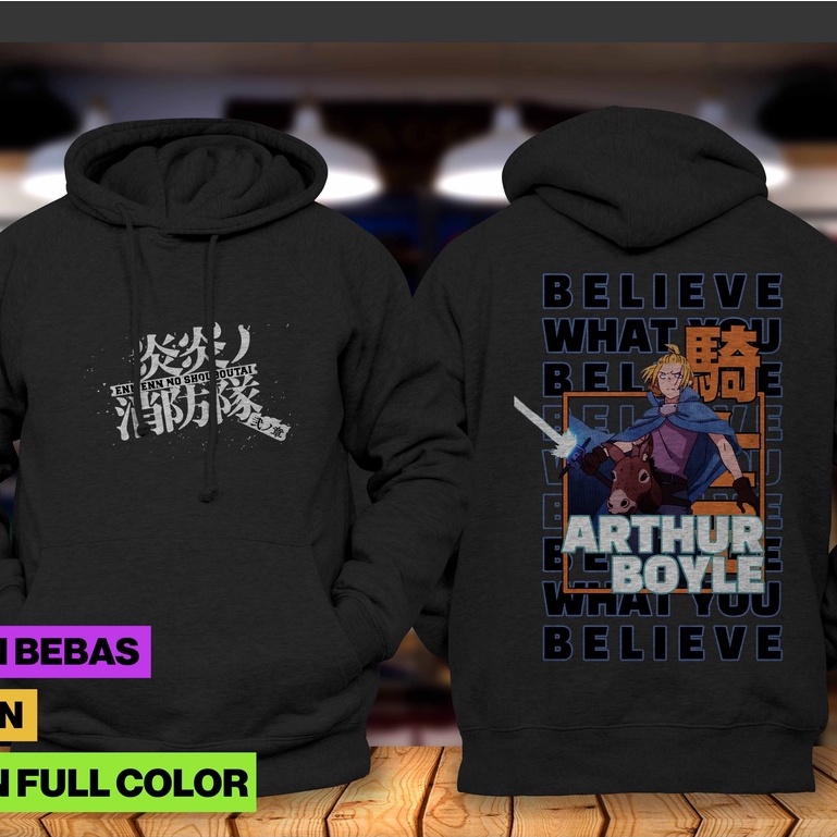 Hoodie Jumper Fire Force ( Enn Enn No Shouboutai ) - ARTHUR BOYLE