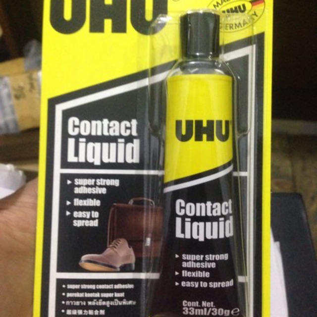 

Lem uhu contact liquid blister
