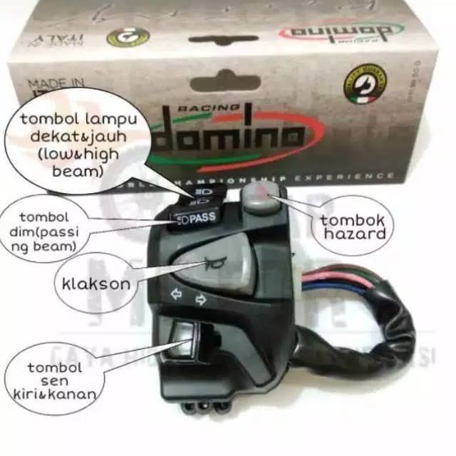 Saklar domimo model ktc nmax pcx vario cbr sonic vixion fino fu r15 r26