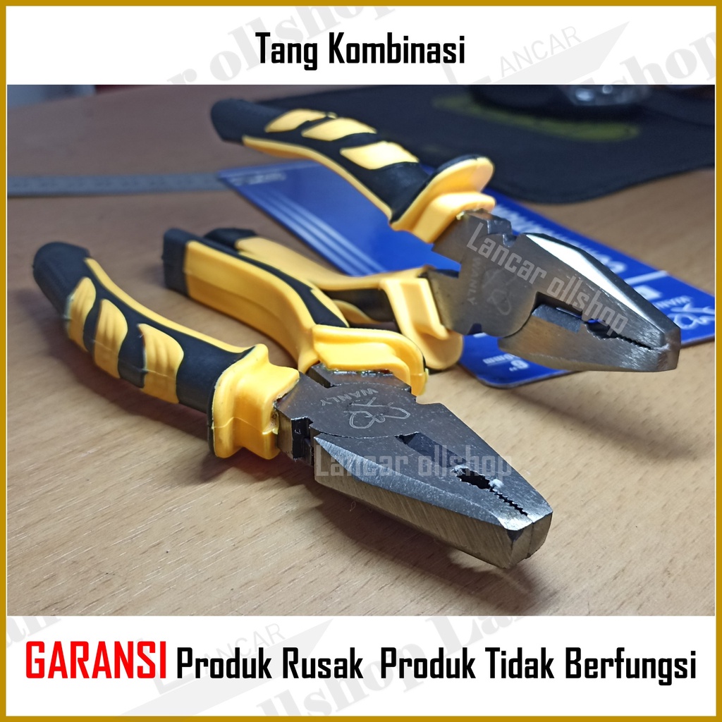 Tang Kombinasi Potong Multifungsi Serbaguna Combination Plier Kecil 6 Inch Besar 7 Inch 8 Inch Murah