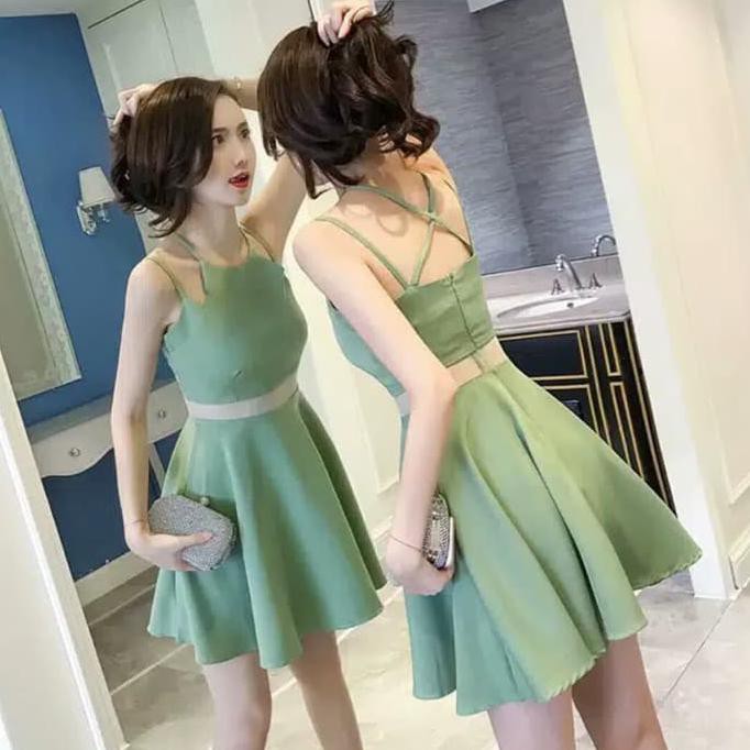 Sale Korea Dress / Mini Dress / Party Dress - , Terbaru