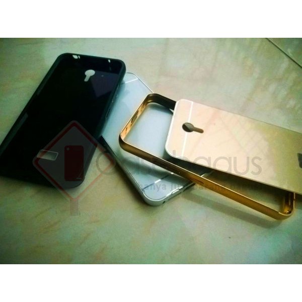 Aluminium Metal Bumper Case with Back Cover - Lenovo Zuk Z1