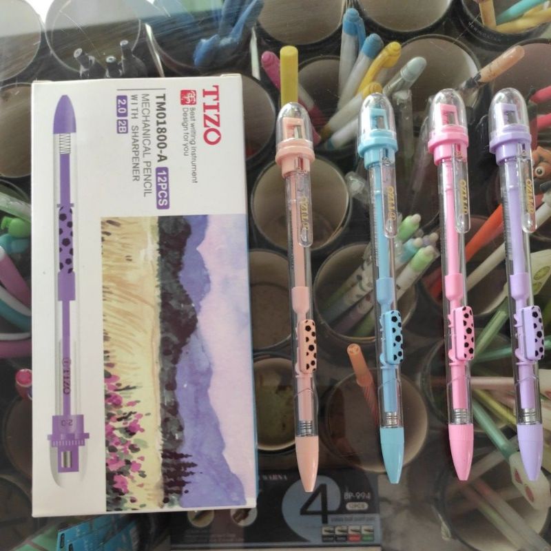 

Pensil rautan TIZO isi besar 12pcs