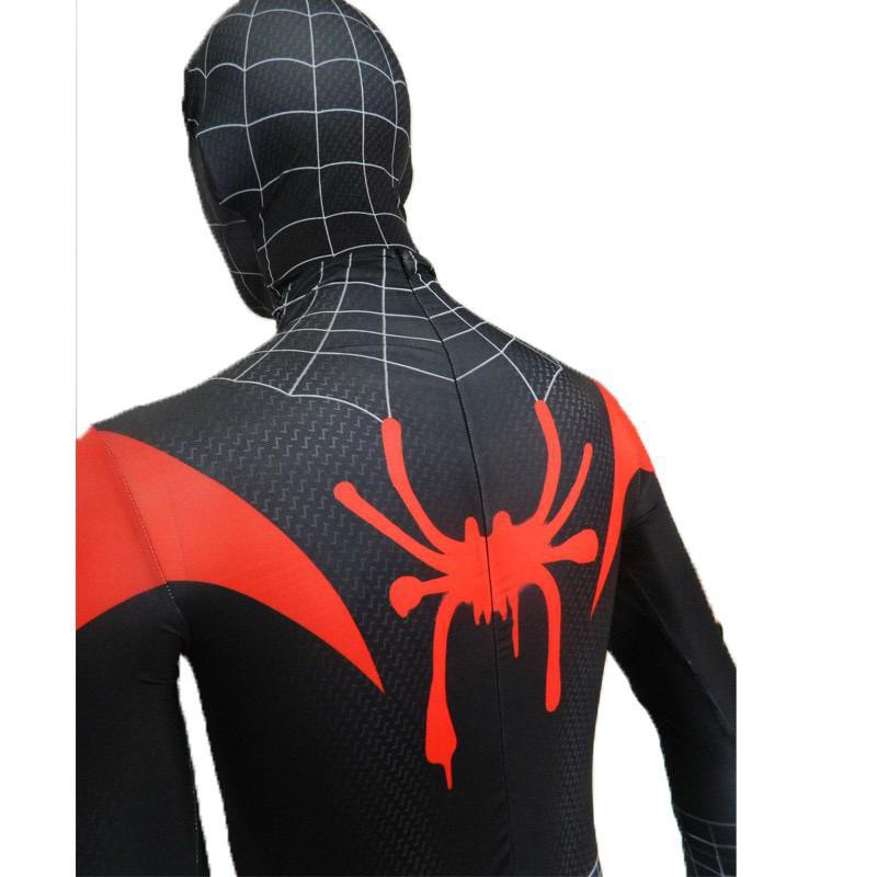 Kostum baju spiderman miles morales anak costume spidermen spider man spider men spedermen sepedermen sepederman sepedermen costum custom / costumes kostom helloween haloween hallowen halloween