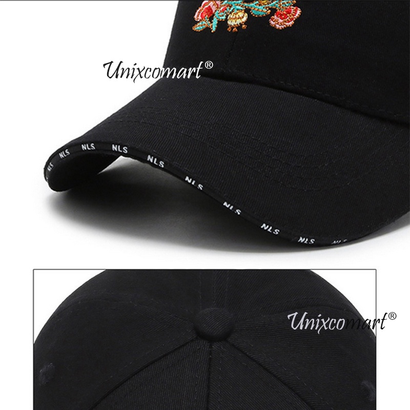 Topi Baseball ROSELYNN Narason Hat Cap Casual Distro Fashion Wanita