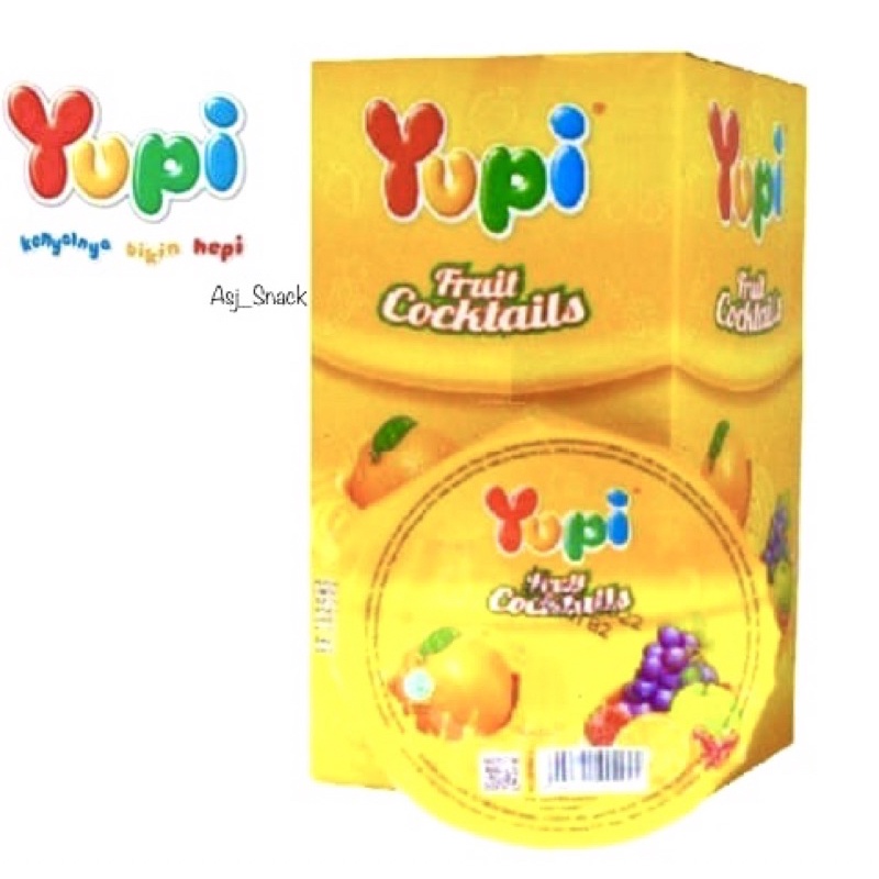 

Yupi Fruit Cocktails Aneka Rasa ( 12 pcs x 14g )