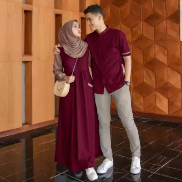 Batik Couple Keluarga Terbaru Sania Ruffle Ori Ndoro Jowi Dnt Encim