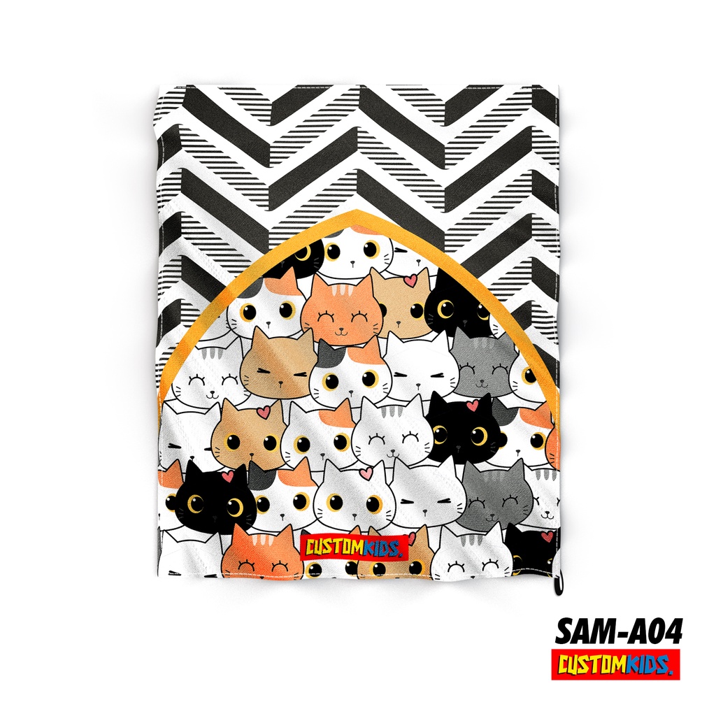 READY STOCK | Sajadah Muka Travelling Anak Printing Anti Air-SAM-A04