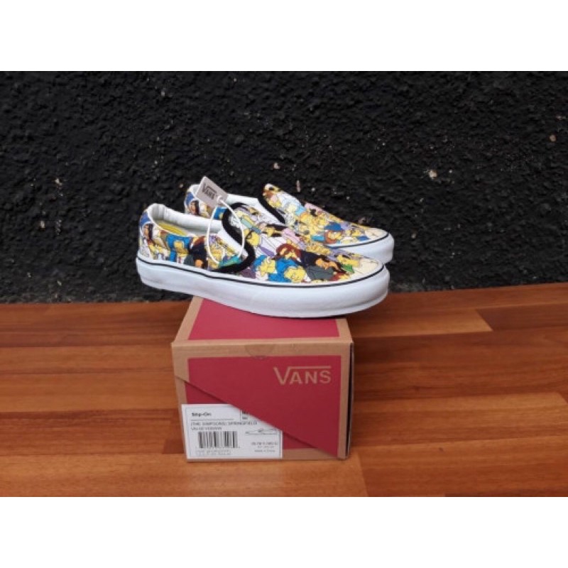 Vans slip On The Simpsons Springfield